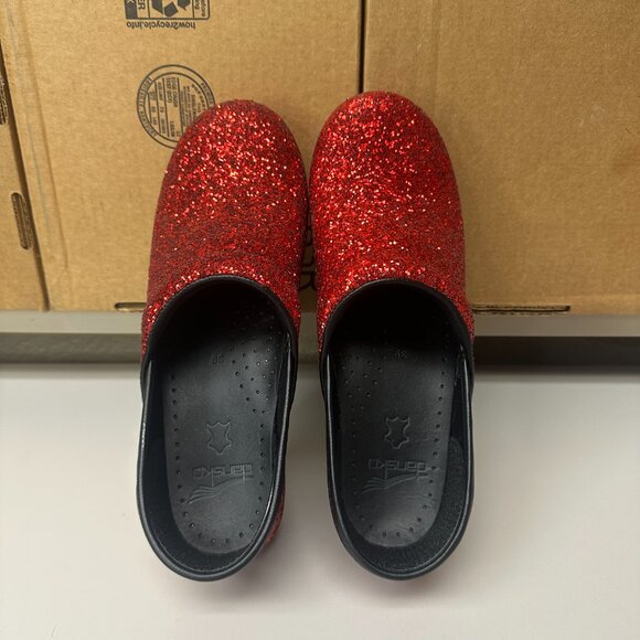 Dansko Professional - Red glitter - Size 39 - Picture 6 of 7